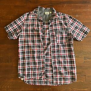 Vans Checkered Button-Up T-shirt